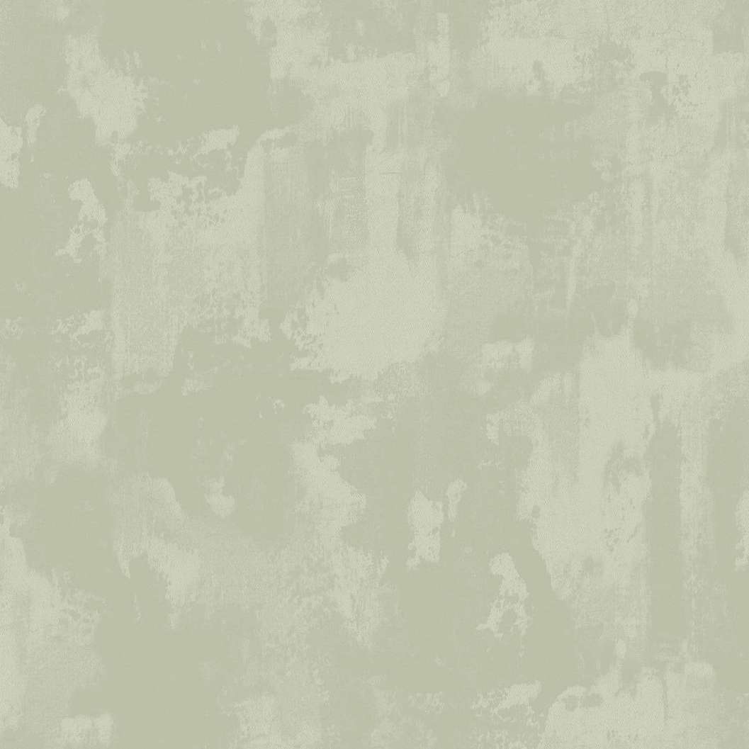 Vintage hangulatú koptatott mintás design tapéta zöld színben