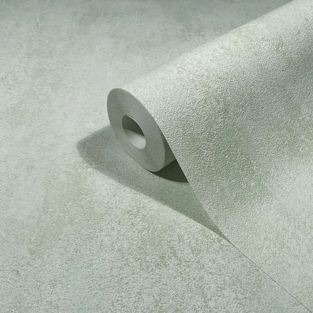 Vinyl dekor tapéta almazöld nyers beton mintával