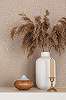 Vinyl dekor tapéta beige és fényes arany szövethatású mintával