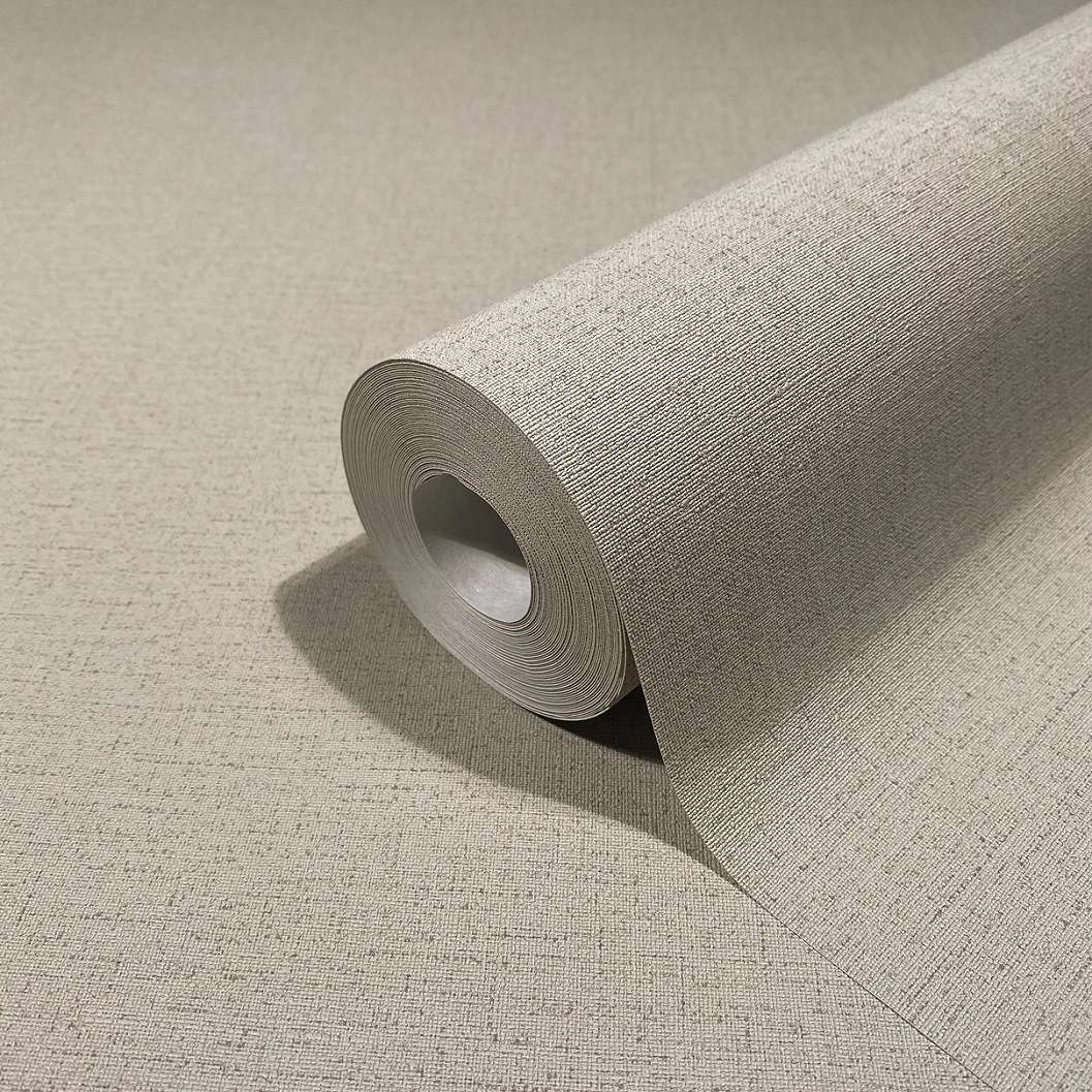 Vinyl dekor tapéta beige textilhatású mintával