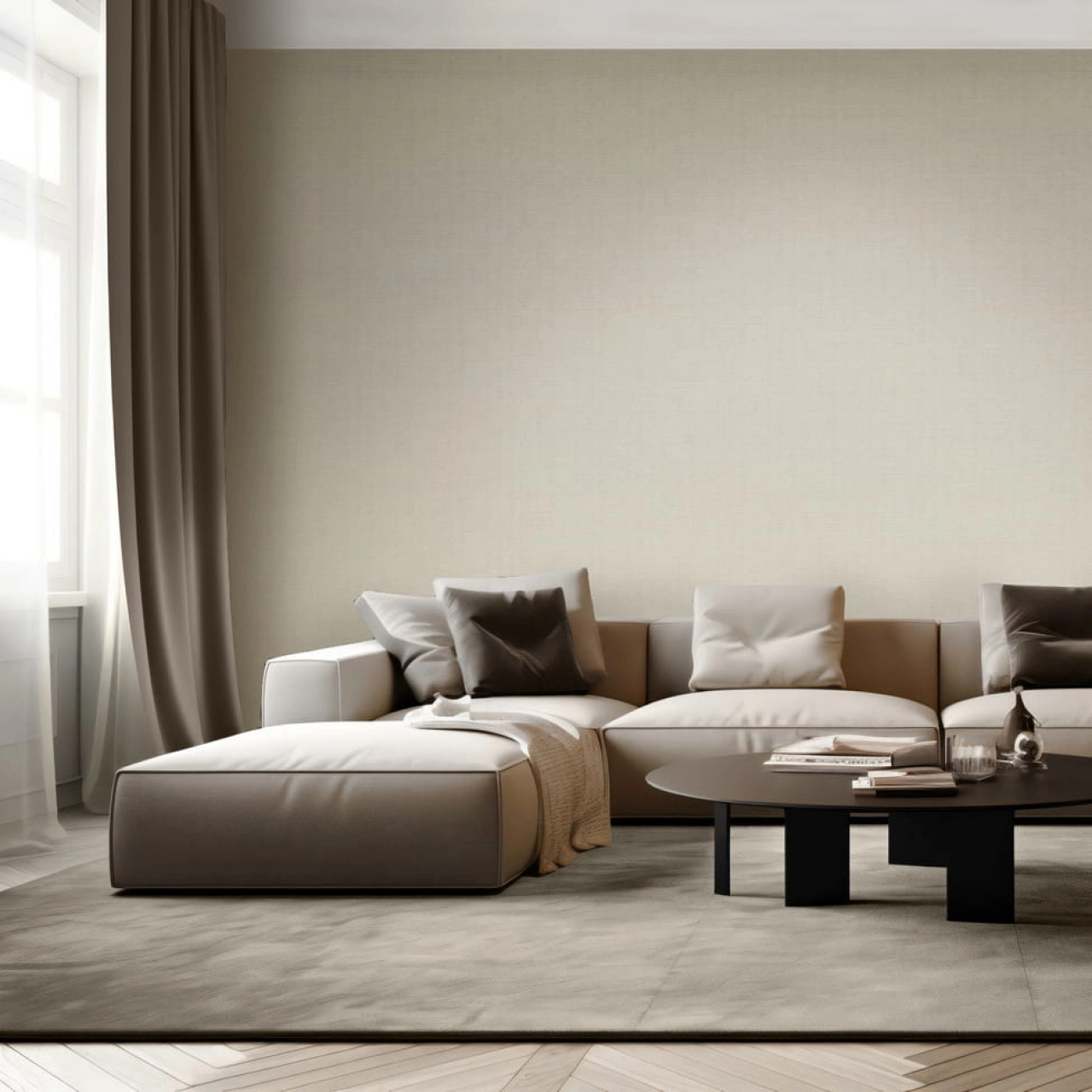 Vinyl dekor tapéta egyszínű enyhén csillámos felülettel