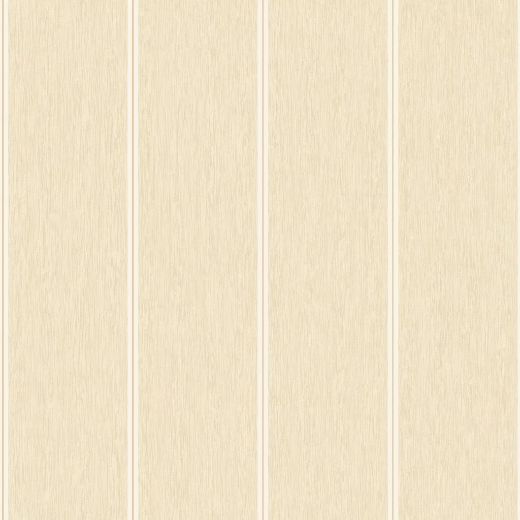 Vinyl dekor tapéta fahatású csíkos mintával beige színnel