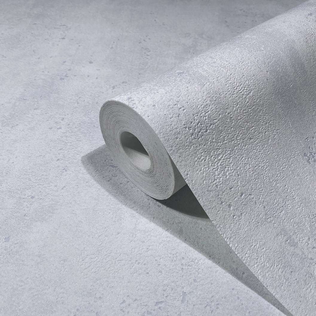 Vinyl dekor tapéta halványszürke nyers beton mintával
