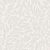 Vinyl dekor tapéta hidegszürke levél mintával