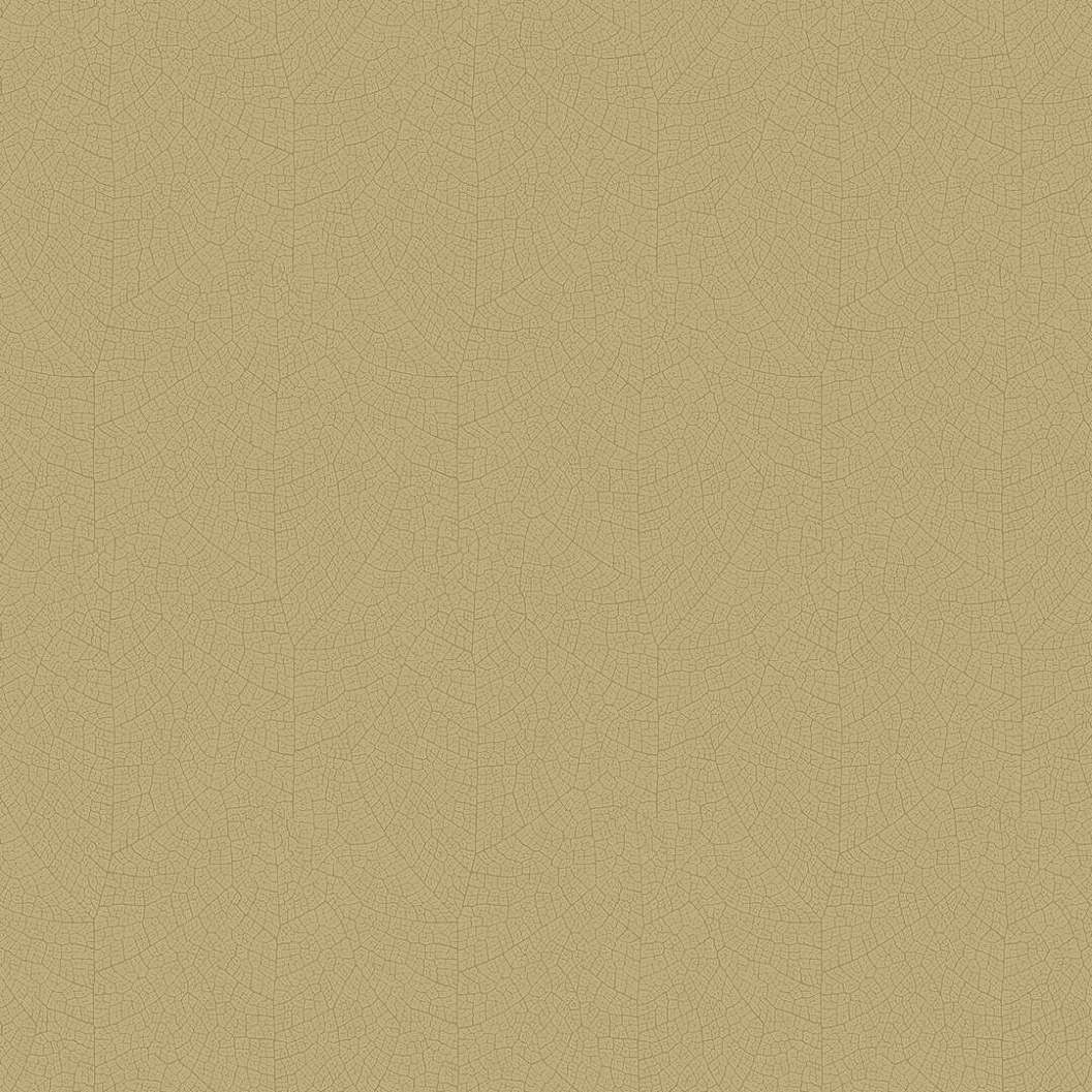 Vinyl dekor tapéta levélerezet mintával arany színben