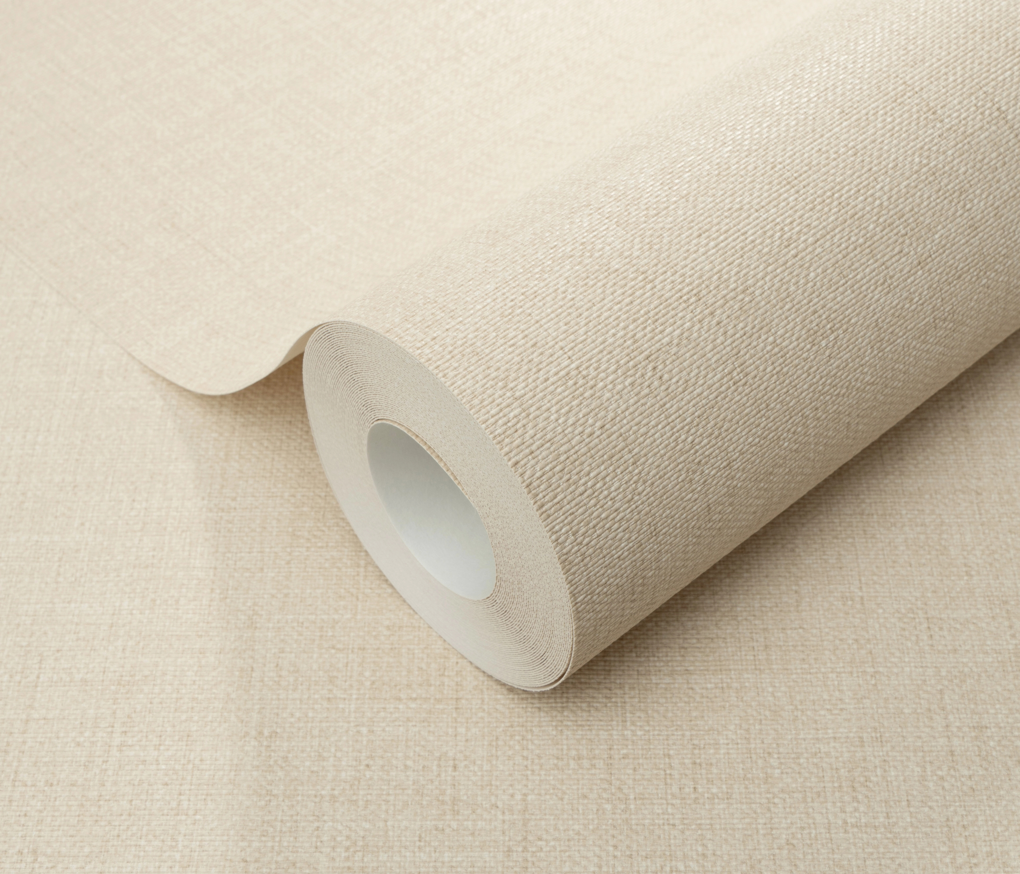 Vinyl dekor tapéta sötétbézs texil mintával