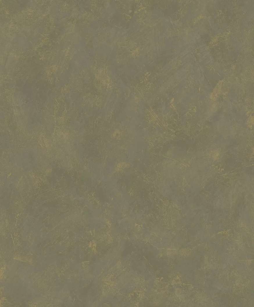 Vinyl dekor tapéta zöld arany karcolt fal hatású mintával