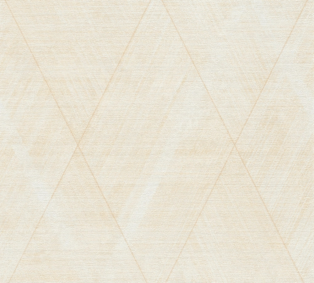 Vinyl design tapéta bézs modern geometrikus mintával