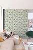 Vinyl gyerek tapéta zöld erdei mintával mosható