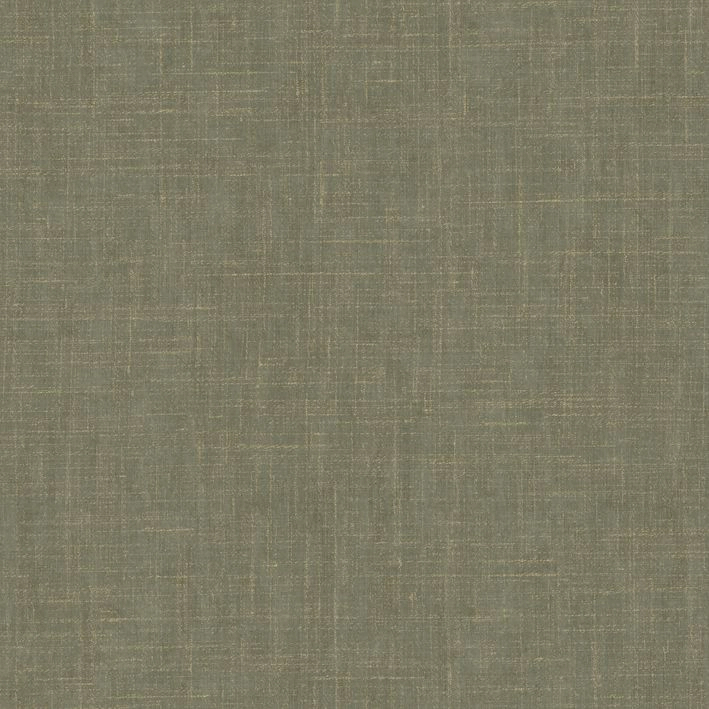 Vinyl mosható francia dekor tapéta zöld textil mintával