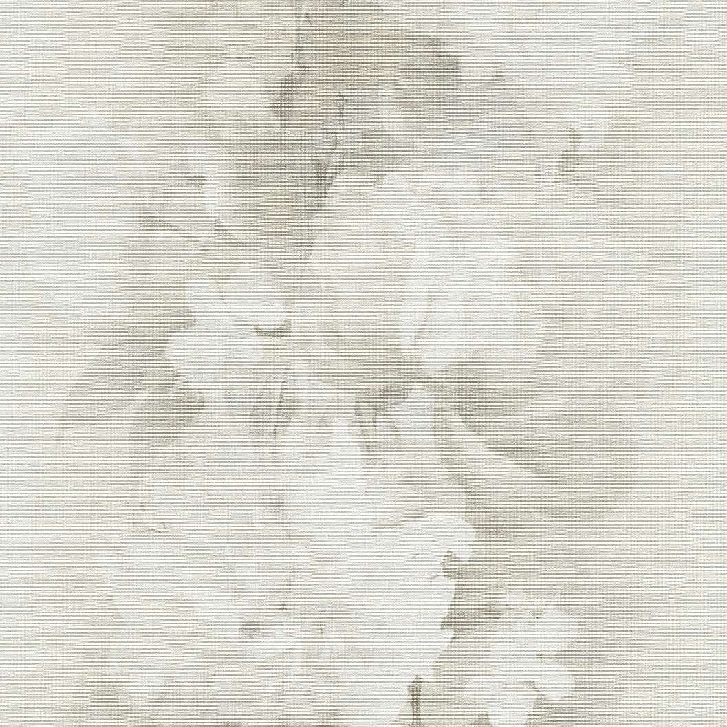 Vinyl tapéta klasszikus rózsa mintával szürke színekkel