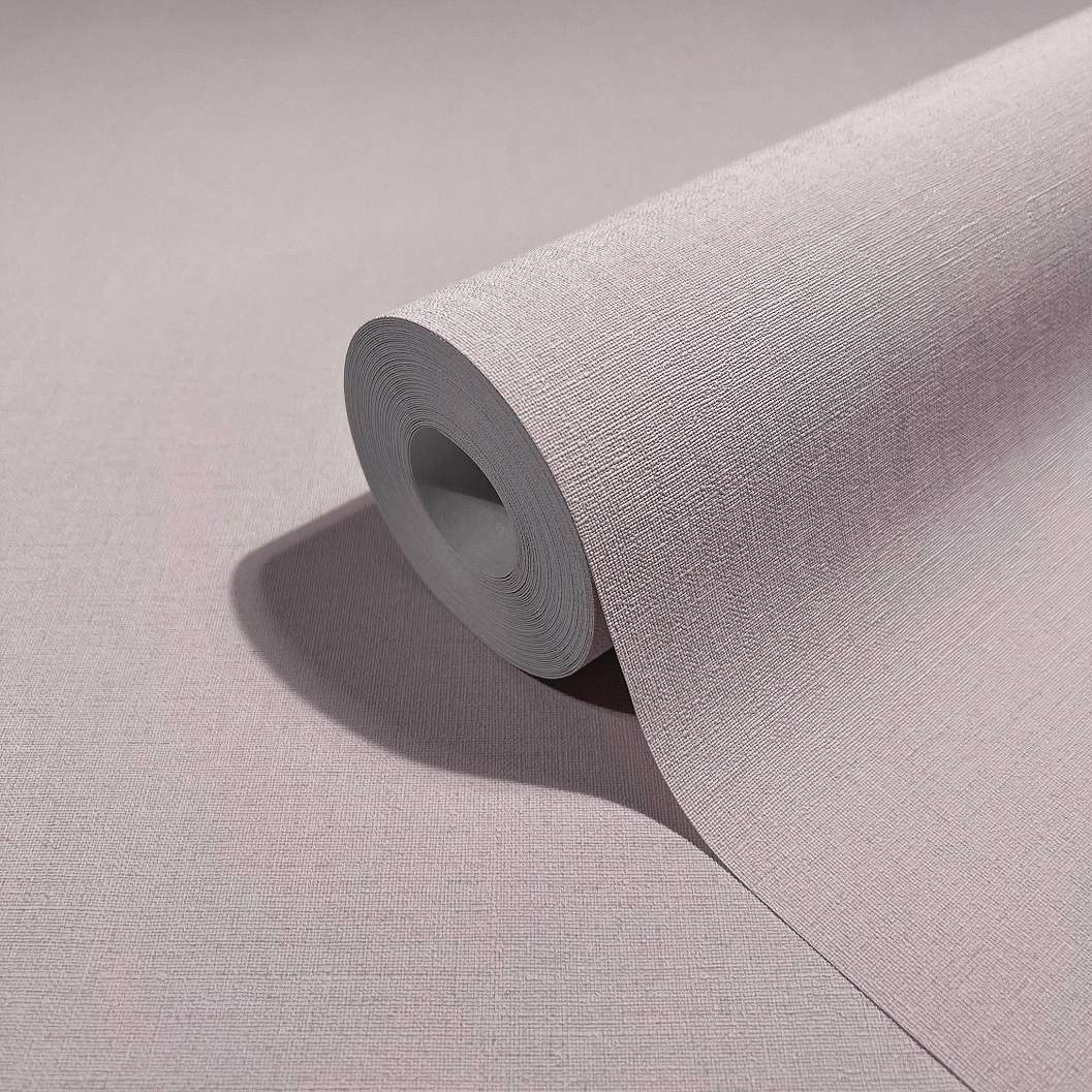 Vinyl tapéta lilás színben textil strukturával