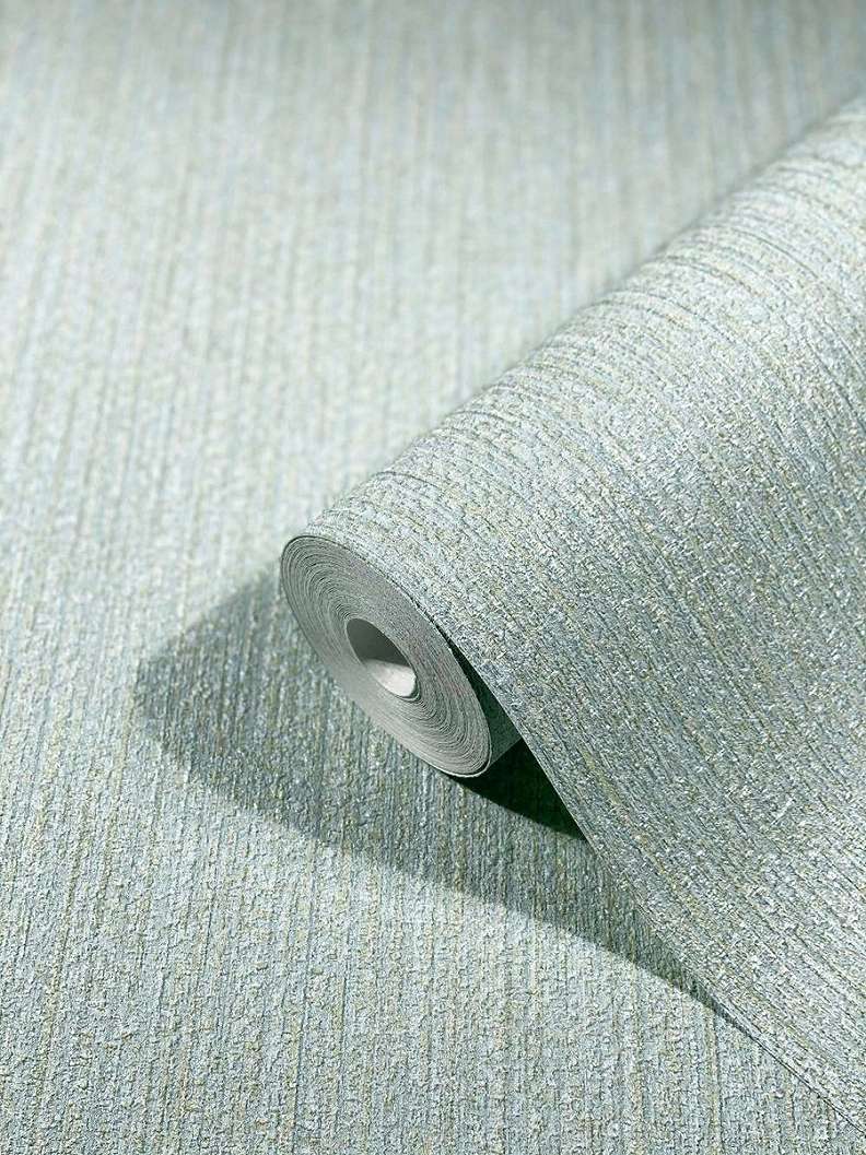 Vinyl tapéta pasztell zöld textil mintával