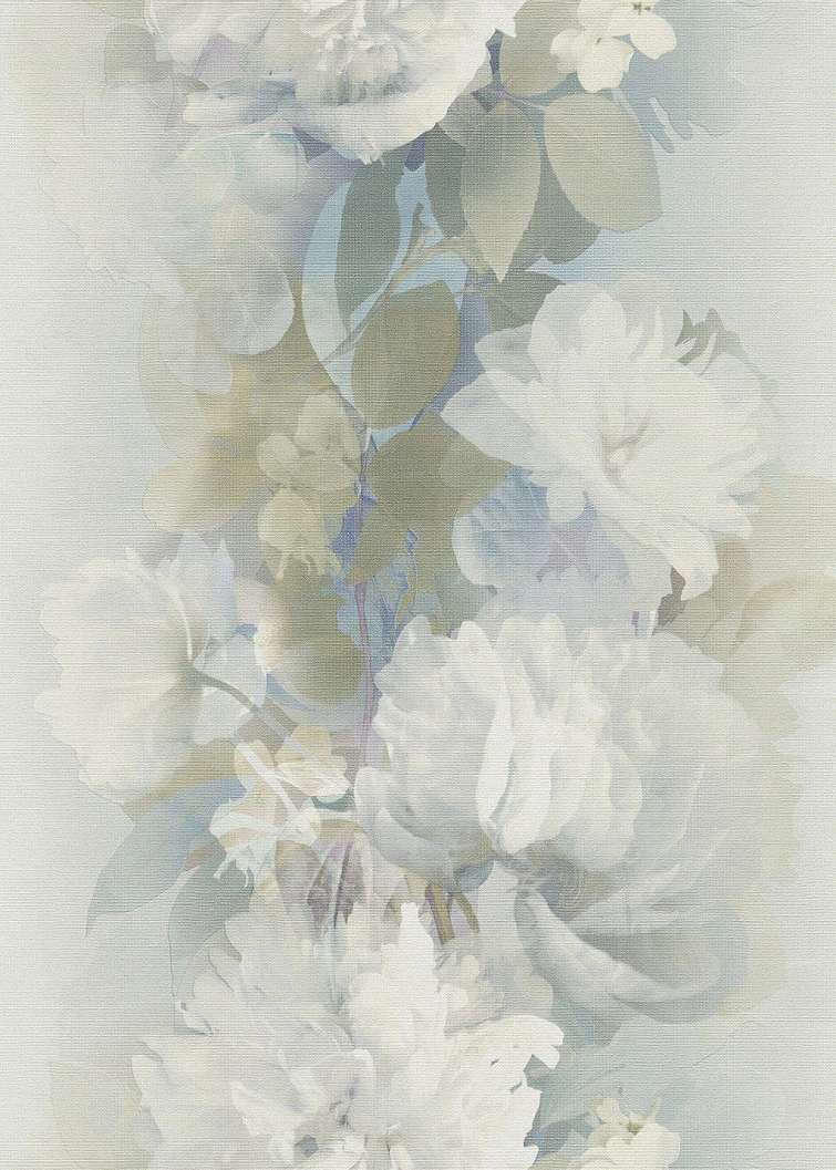 Vinyl tapéta romantikus virág mintával