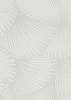 Vinyl tapéta törtfehér anyagában mintás geometrikus mintával