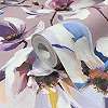 Virágmintás vinyl tapéta akvarell virágos mintával