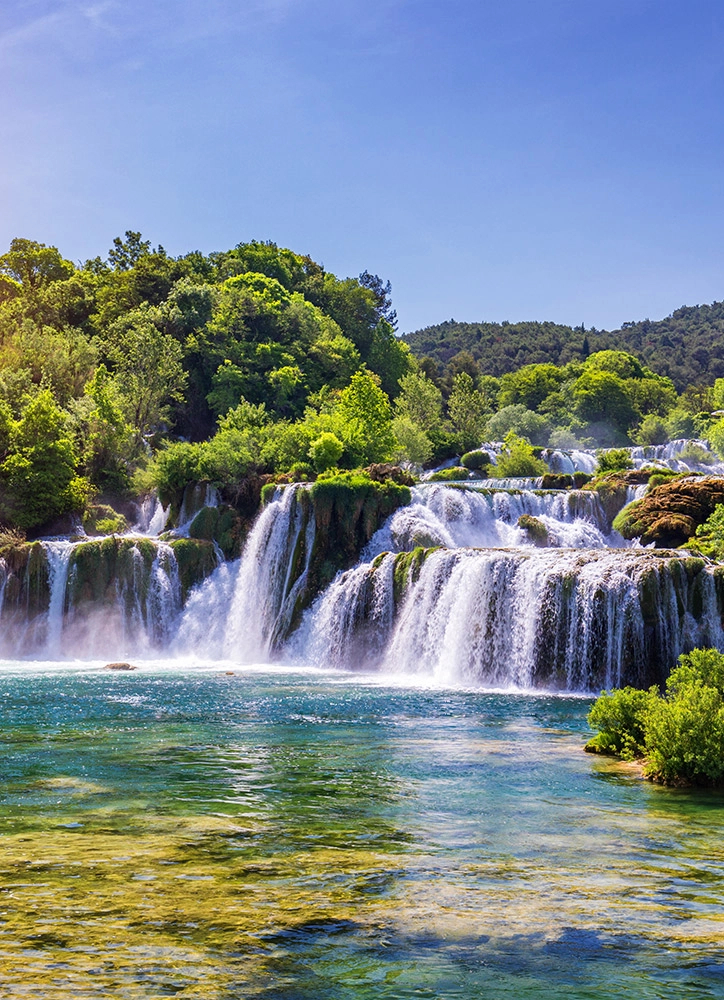 Vízesés mintás vlies fotótapéta 184x254