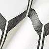 Vlies tapéta fekete fehér színben hatszög geometrikus mintával