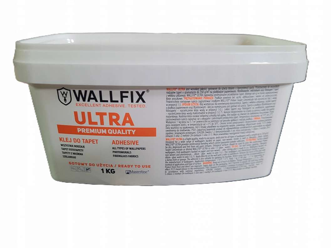 Wallfix 1kg előkevert ragasztó 1-2 tekercs tapétához