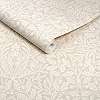 William Morris dekor tapéta beige levél és makk mintával