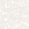 Zebra mintás gyöngyház fehér design tapéta