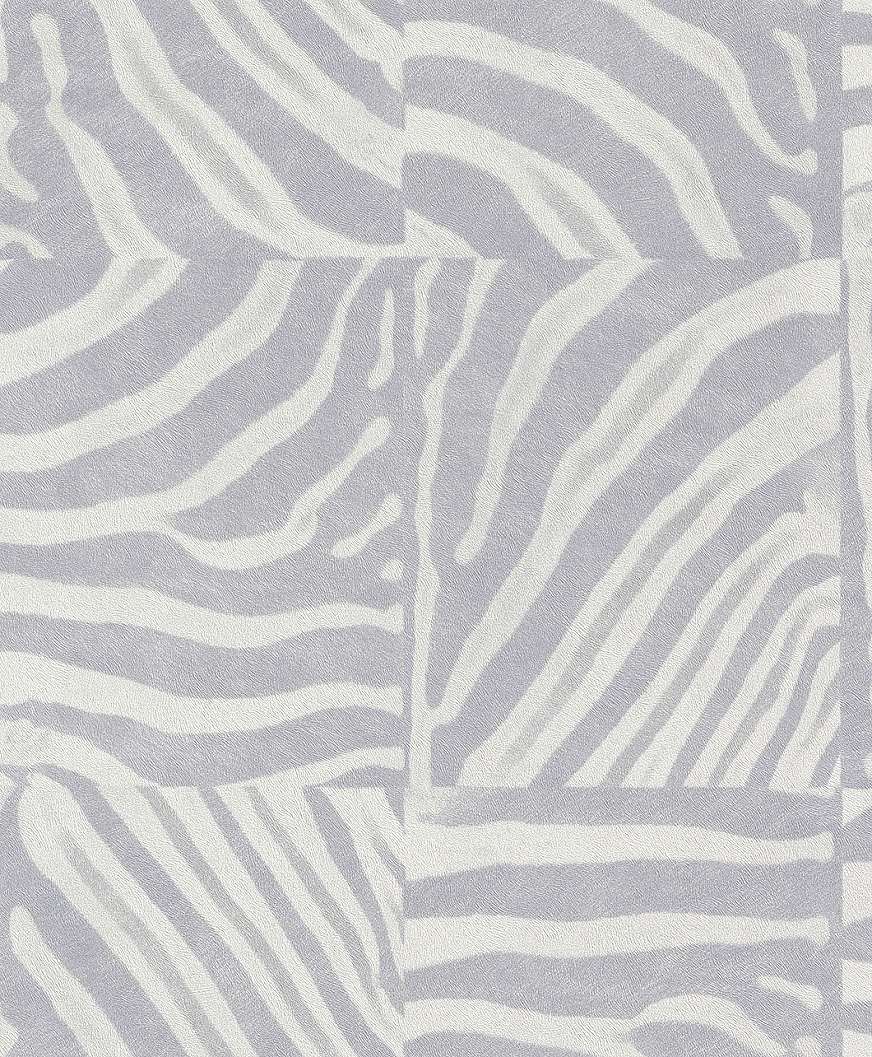 Zebra mintás Kavics szürke színű tapéta