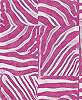 Zebra mintás világitó pink színű tapéta