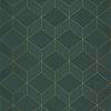 Zöld art deco geometrikus mintás prémium design tapéta