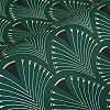 Zöld art deco mintás vlies design tapéta