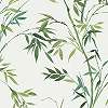 Zöld bambusz levél mintás design tapéta