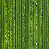 Zöld színű dekor tapéta bambusz mintával