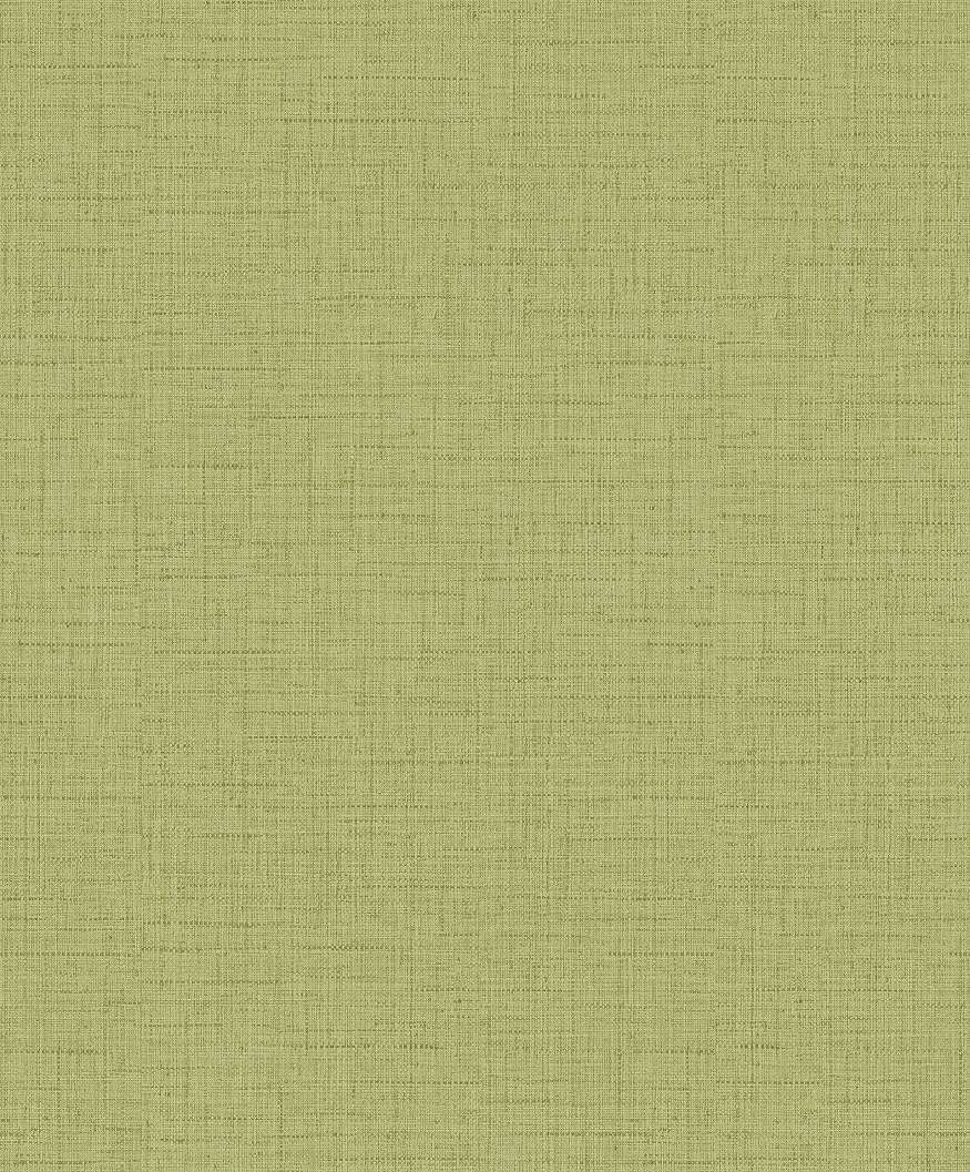 Zöld szövet hatású egyszínű tapéta