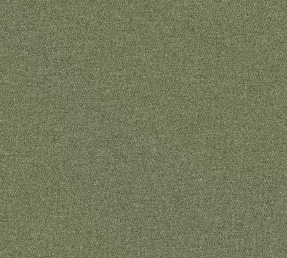 Zöld tapéta szőtt hatású felülettel vlies alapon