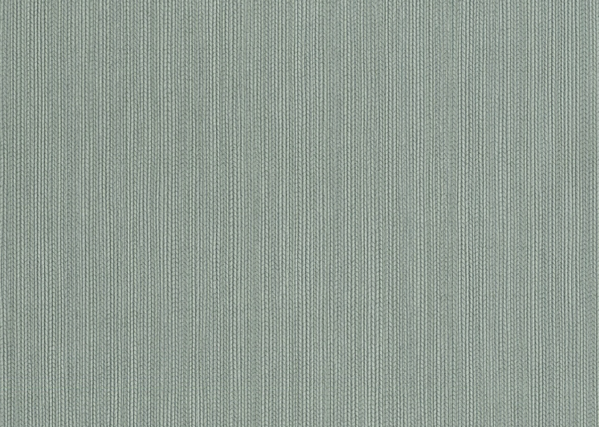 Zöld textil hatású vlies olsz design tapéta mosható