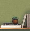 Zöld textil mintás vinyl dekor tapéta mosható