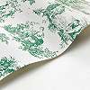 Zöld toile stílusú francia design tapéta
