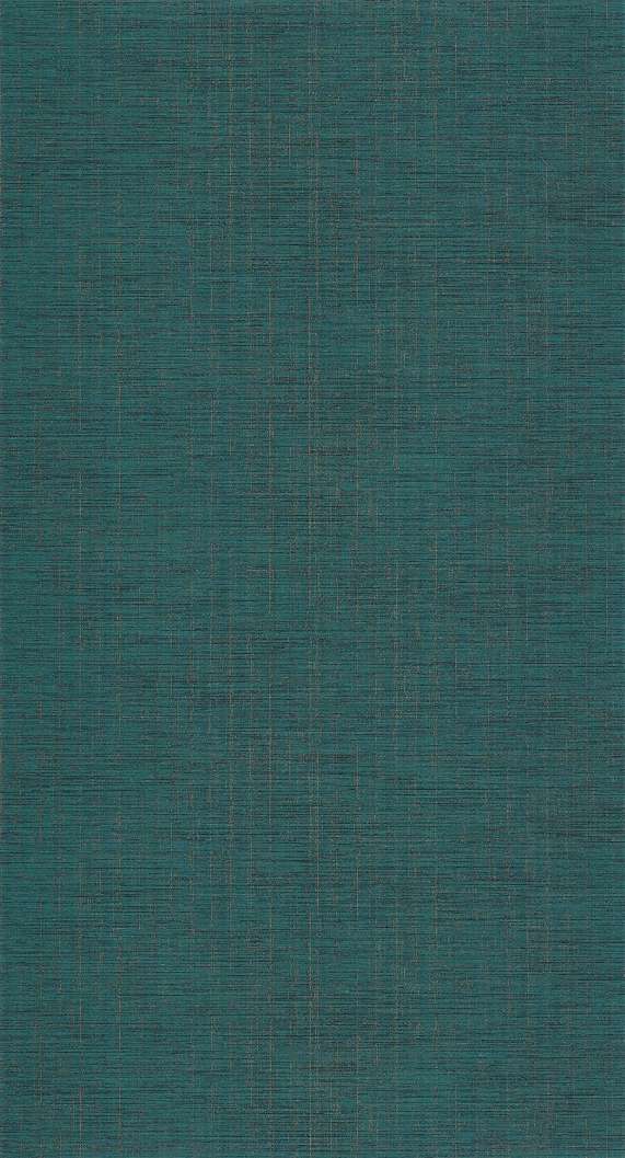 Zöldeskék enyhe arany textil mintás vinyl dekor tapéta