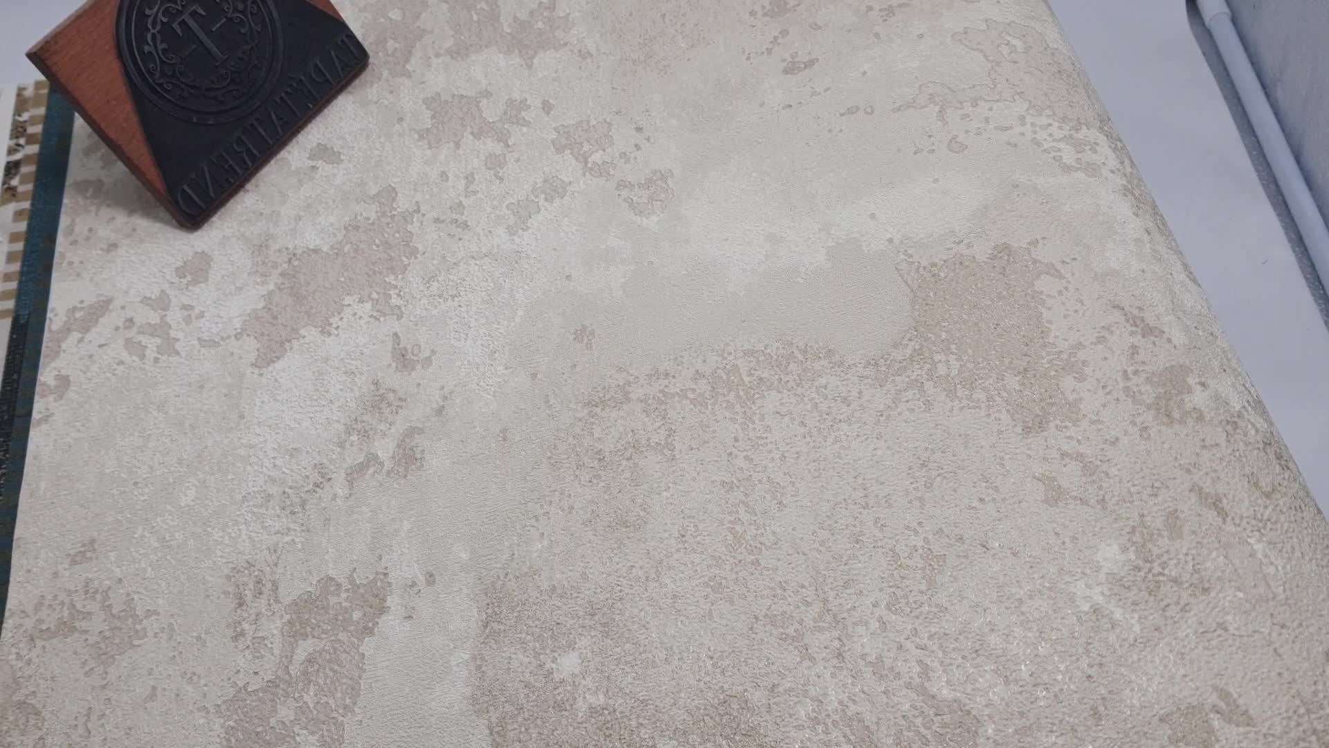 Design tapéta bézs színben antik vakolat hatással