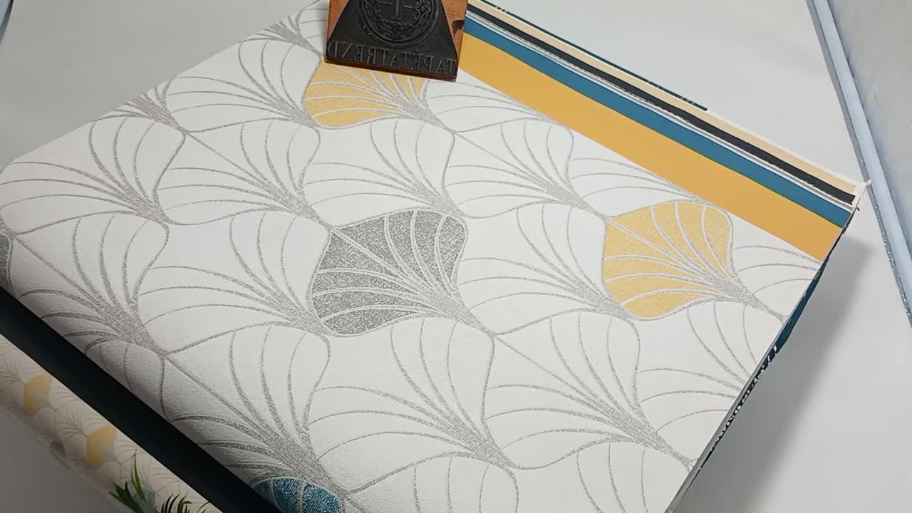 Art deco hangulatú design tapéta bézs szürke színvilágban