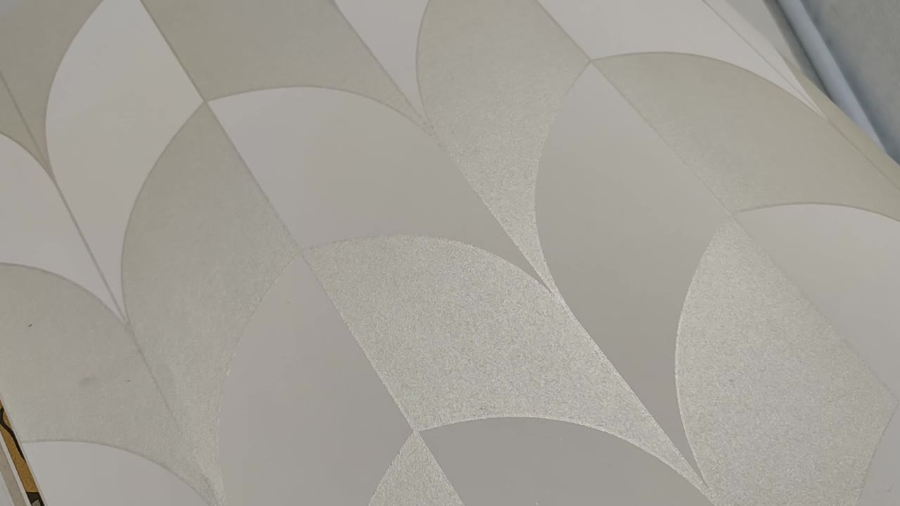 Metál pezsgő fényű art deco geometriai mintás casadeco design tapéta