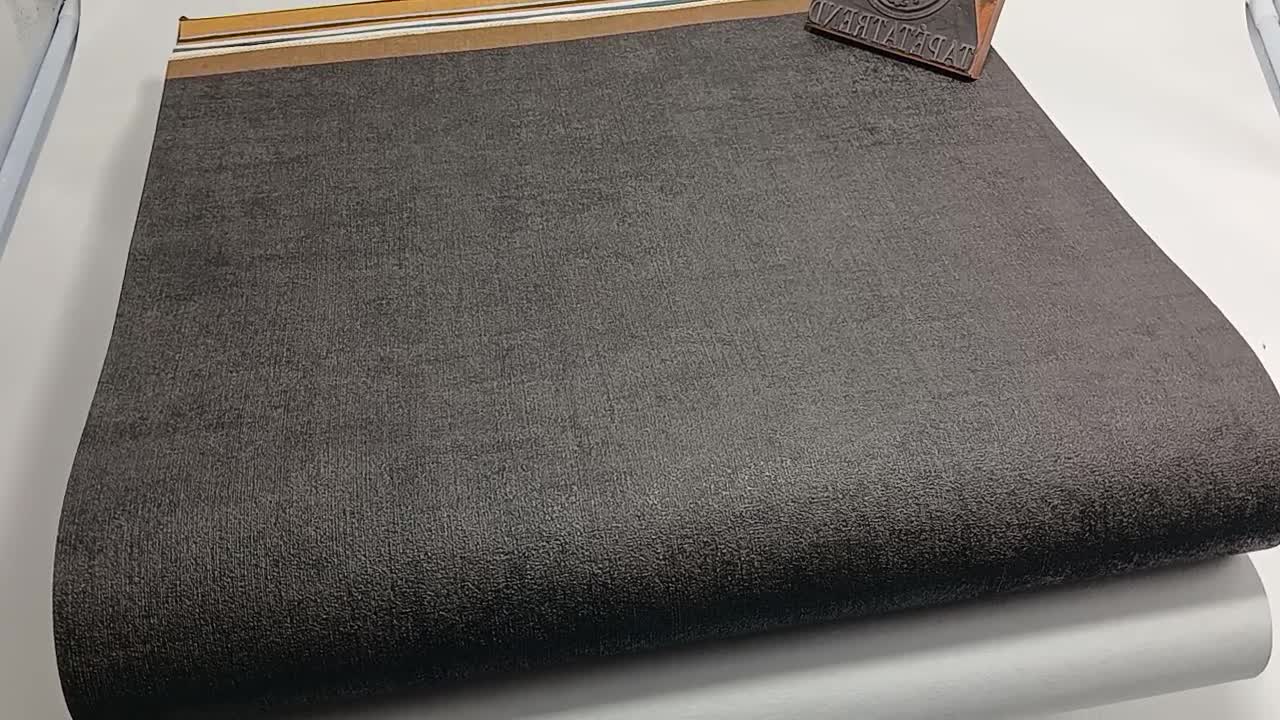 Antracit mosható design tapéta koptatott hatással