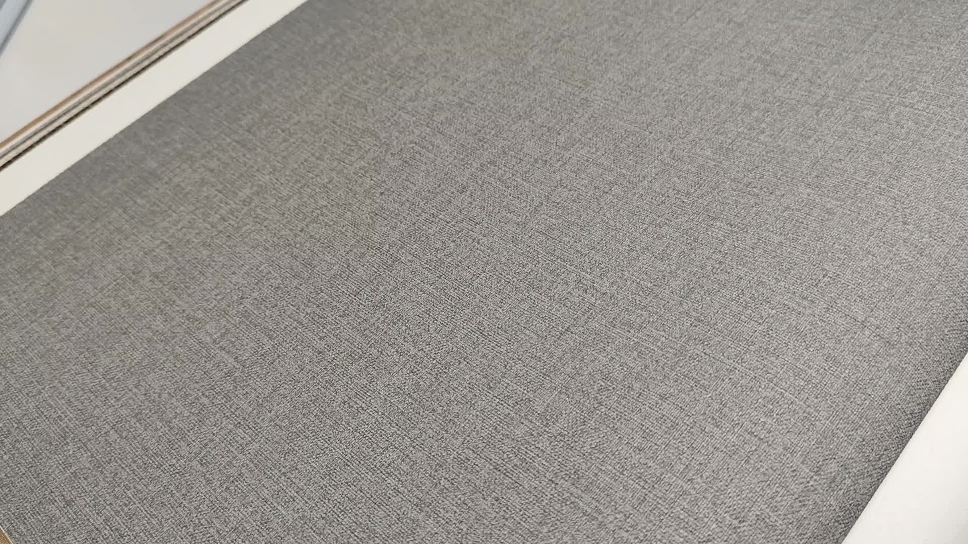 Design tapéta sötétszürke textil hatású mintával