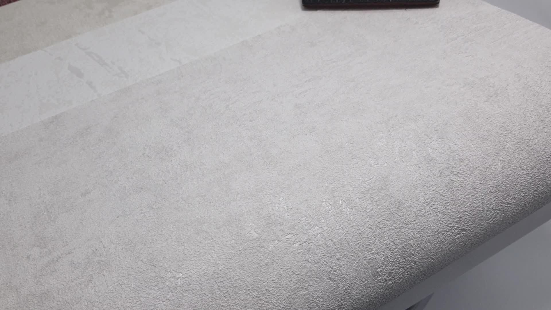 Krémfehér vakolat hatású design tapéta mosható