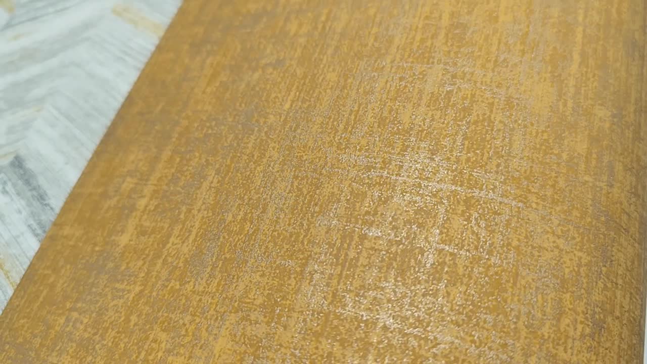 Mustársárga design tapéta absztrakt geometrikus mintával