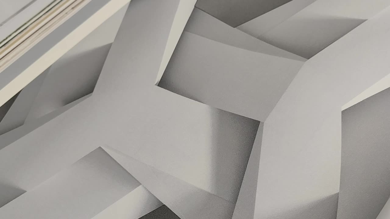 Szürke 3D hatású vlies design tapéta