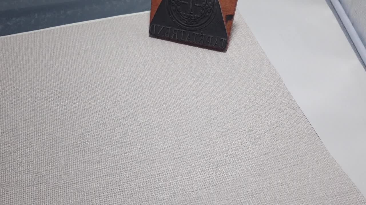 Szürke szőtt hatású olasz design tapéta