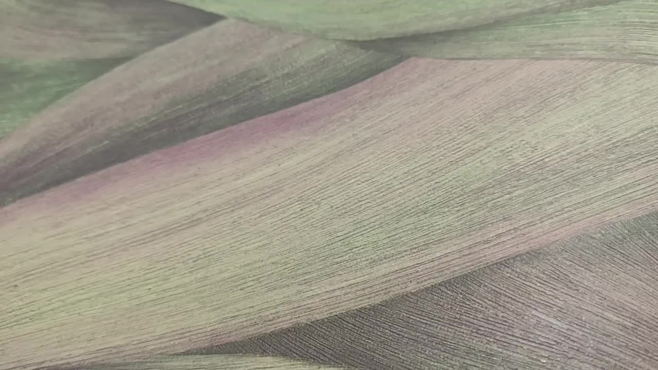 Zöld hullám mintás modern dekor tapéta struktúrált felülettel