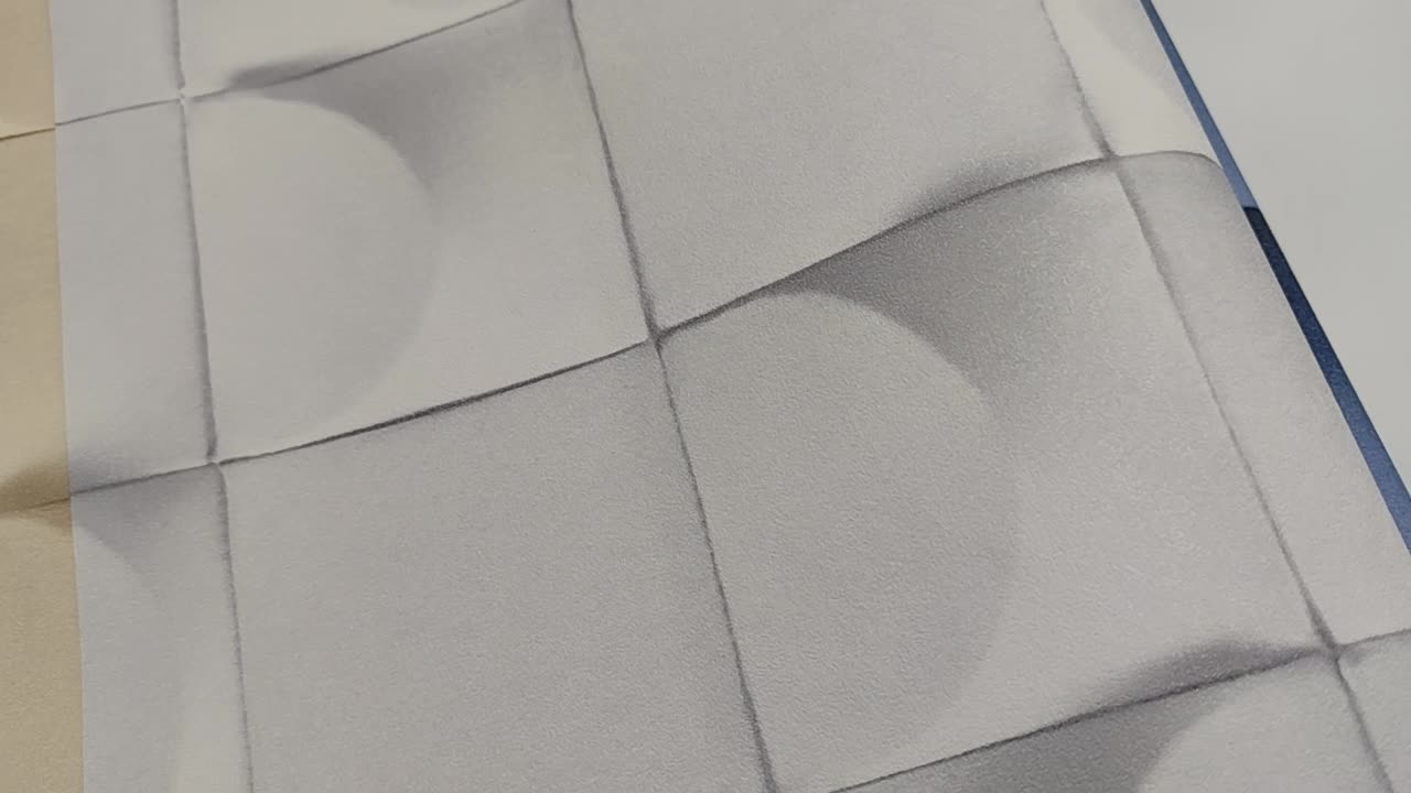 3D hatású szürke geometrikus dekor tapéta mosható