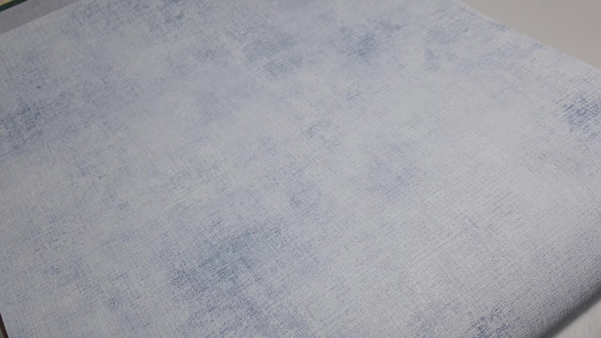 Világoskék koptatott hatású mosható dekor tapéta