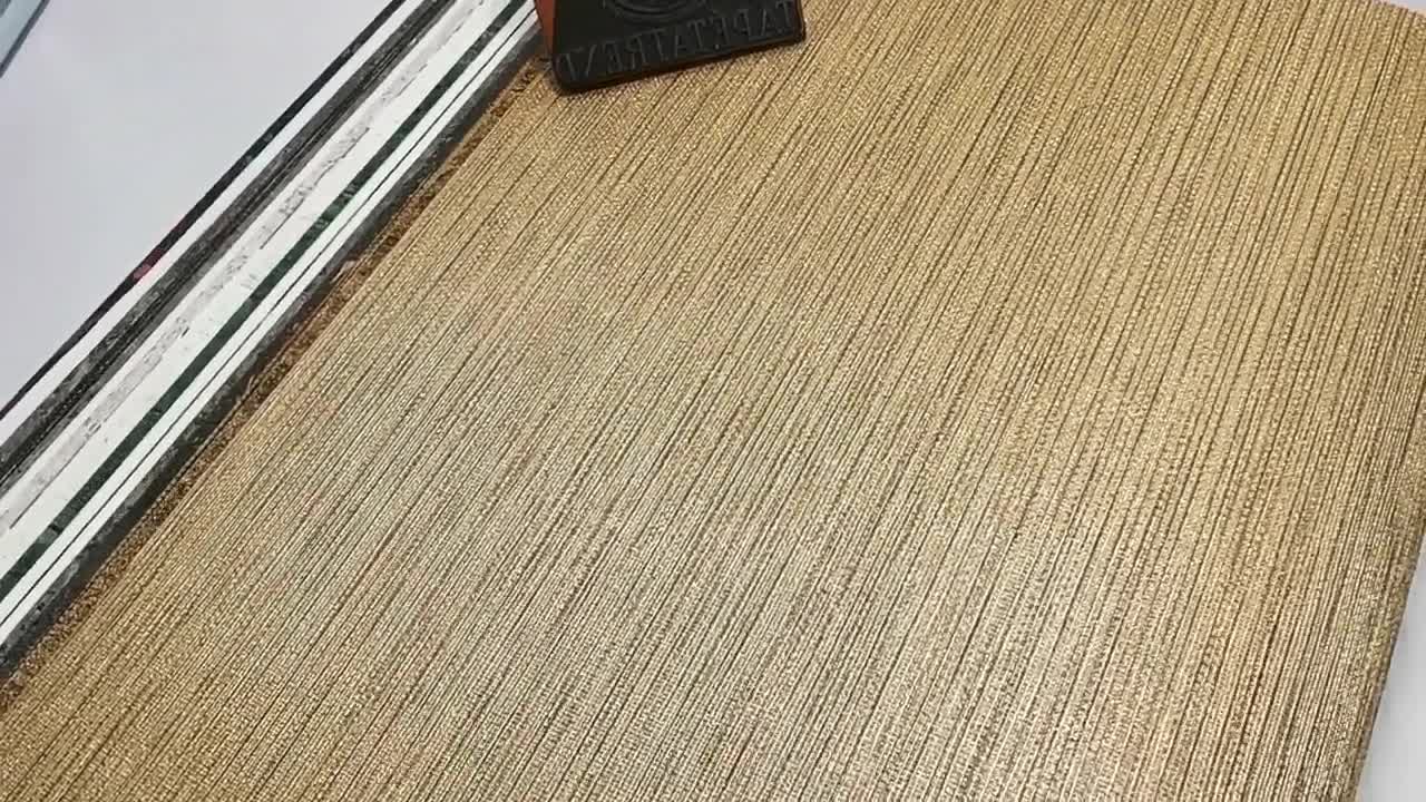 Design tapéta metál arany textil struktúrált mintával